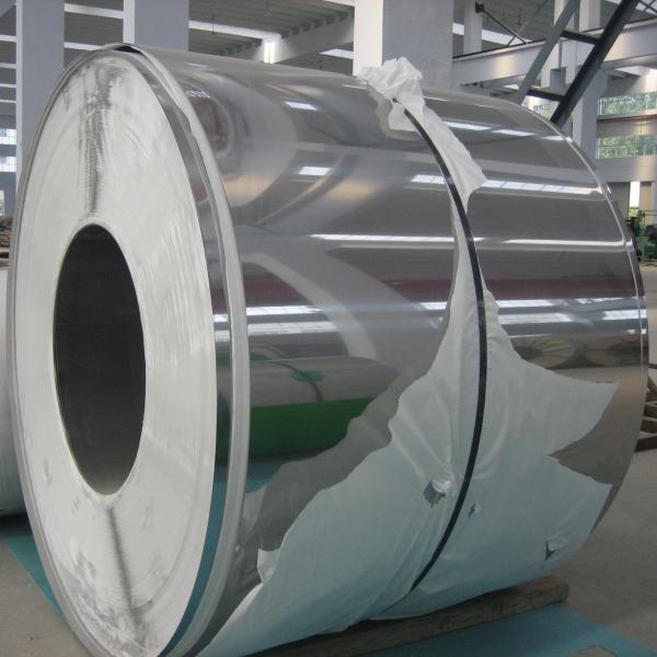 0.12mm-2.0mm lustrou uma dobra de aço inoxidável de 430 bobinas