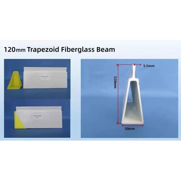 Triangle Trapezoid Type Fiberglass Support Beam 120*50mm 120*30mm