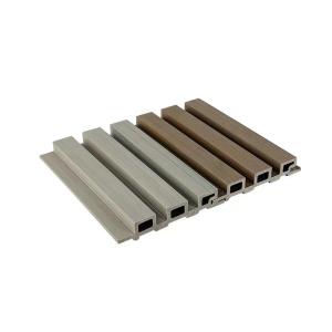 painel de parede acanelado composto plástico Brown interior da prancha da