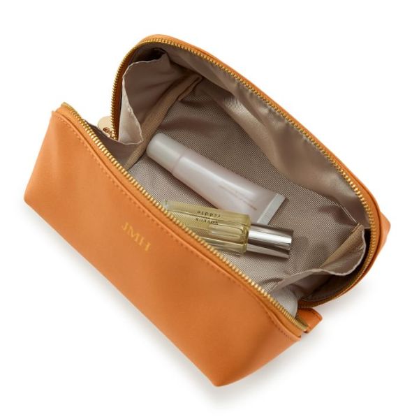 Private Label Leather Cosmetic Cases Waterproof Toiletry Travel Bag Luxury Design