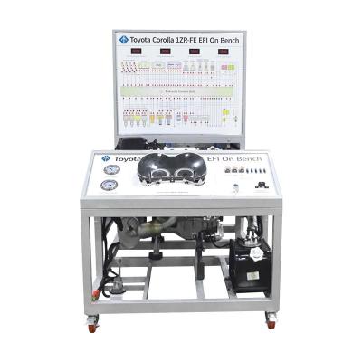 Petrol Engine Automotive Training And Teaching Equipment with Mobile Caster