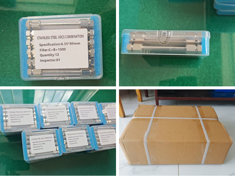 VOCs Combined Sampling Tube EPA TO-17 Applicable