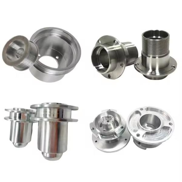 Partes mecánicas anodizadas de CNC de latón de acero inoxidable de aluminio