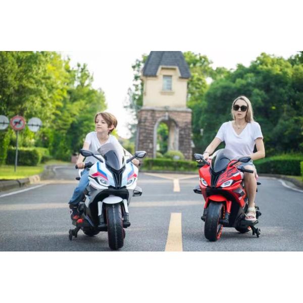 Мультимедиа для детей Электрический мотоцикл игрушечный автомобиль высокая стабильность пульт дистанционного управления