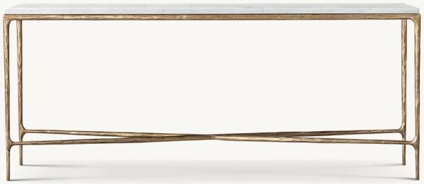 Bedroom Functional Console Table Furniture With Stainless Steel And Glass Top