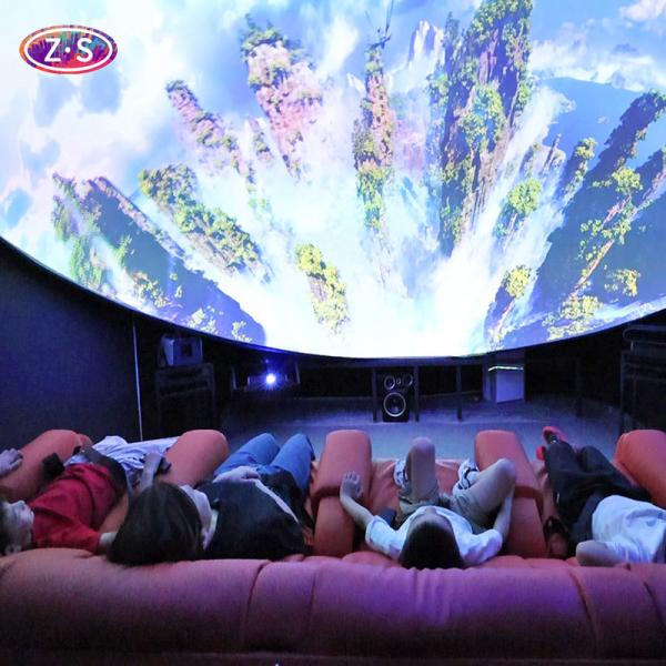 8000 Lumens Immersive Experience Museum Theater 1920x1200 Dome Projection