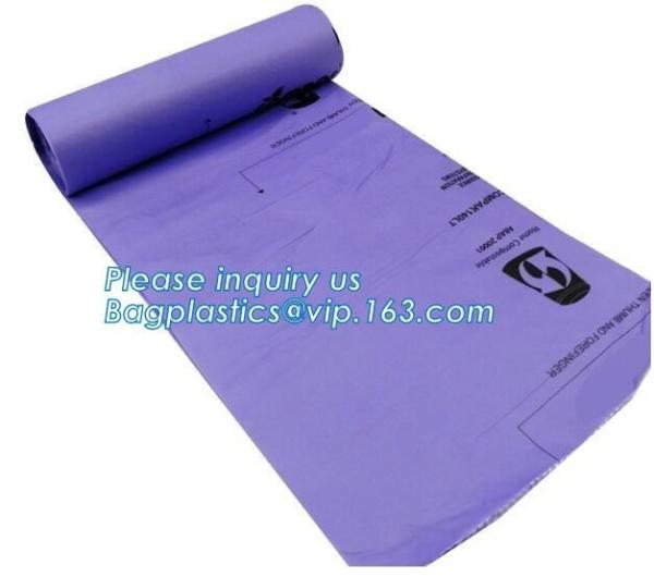 Environmental Compostable Mailing Courier Packaging Shipping Bags With Logo Custom Printed For Clothing