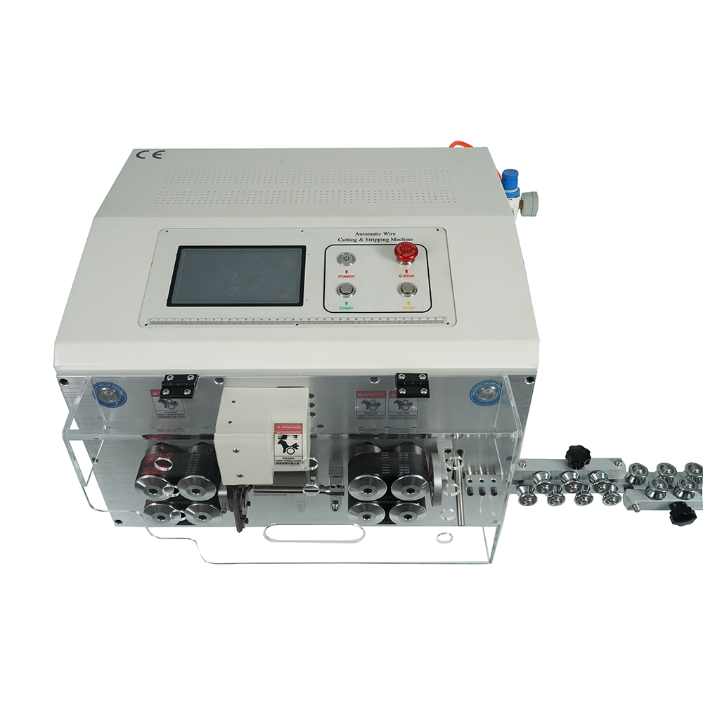 Accelerated Round Sheath Inner and Outer Double Layer Peeling Machine 650W Multi Functional Metal Stripping Peeling Machine
