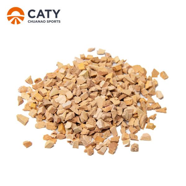 Durable 3~5 Years Anti-UV Anti-Oil-Bleeding SBR Rubber Granules for Artificial Turf Infill