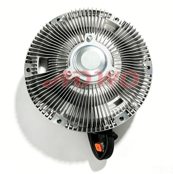 Temperature-controlled Thermal Fan Clutch Assembly with High Wear Resistance and Low Noise Operation for Heavy Vehicles
