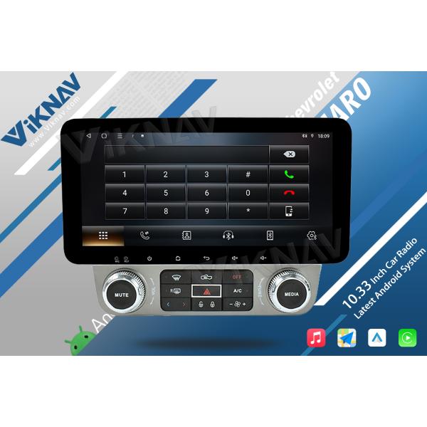 Радио для автомобилей с сенсорным экраном Android для Chevrolet Camaro 2010-2015 Обновление беспроводного Carplay Android Авто GPS навигация
