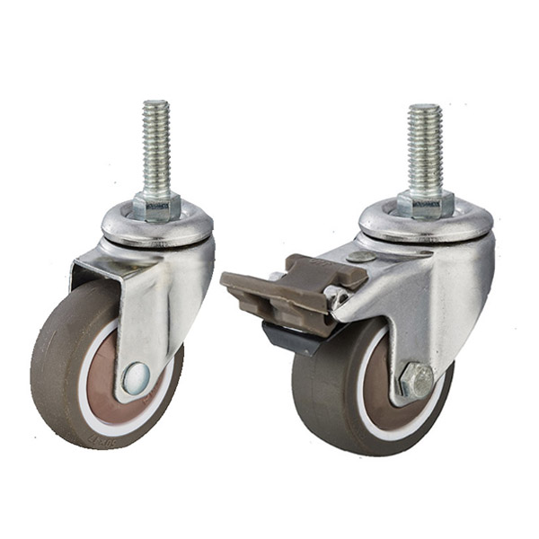 Рицинусы обязанности света колеса TPR с рицинусом шарнирного соединения тормоза продели нитку стержень 2 дюйма