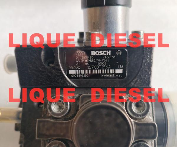 BOSCH common rail pump 0445010490 0 445 010 490 16700T156A CR/CP1H3/R85/10-789S