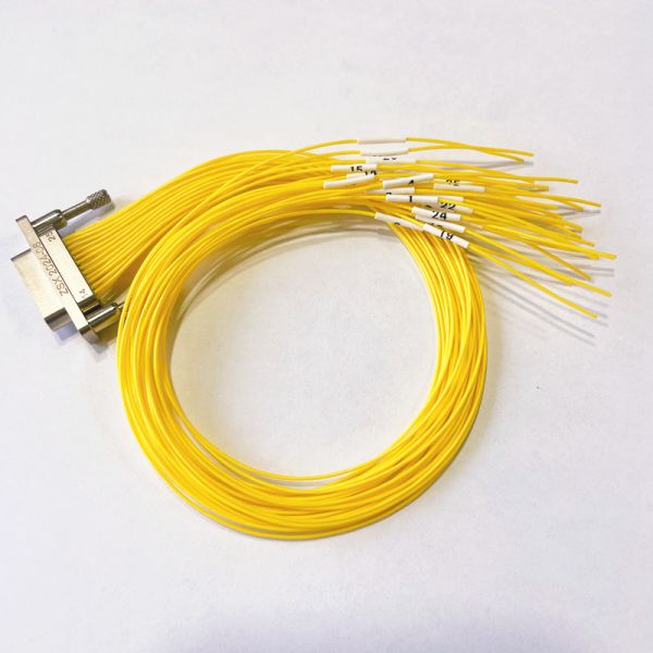 3A Micro-D Connector 25 Pin Male Crimp Connector CDbA-25TY