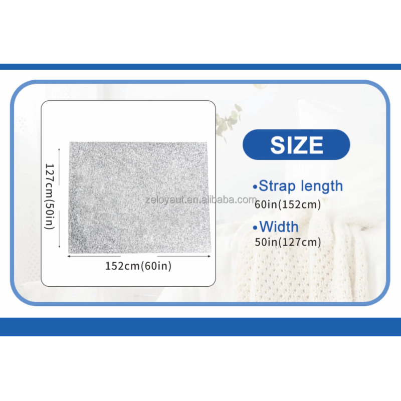 US Warehouse FREE Shipping Wholesaler Sublimation Blanks Hot Sales Sublimation Grey Blankets Adult Baby Blanket All Seasons