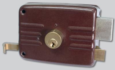 Single Cylinder Rim Door Lock with Dead Bolt Material and A - level Anti - Theft Standard Made of Brass or Steel