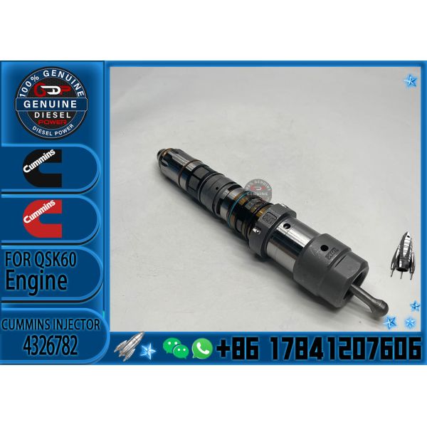 Mining Construction Machinery Marine Heavy Equipment Truck Diesel Engine Parts QSK60 Fuel Injector Nozzle 4326782