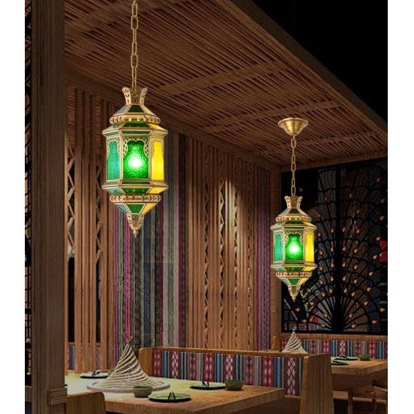 Exotic Middle Antique Copper Chandelier Copper Lantern Pendant Light