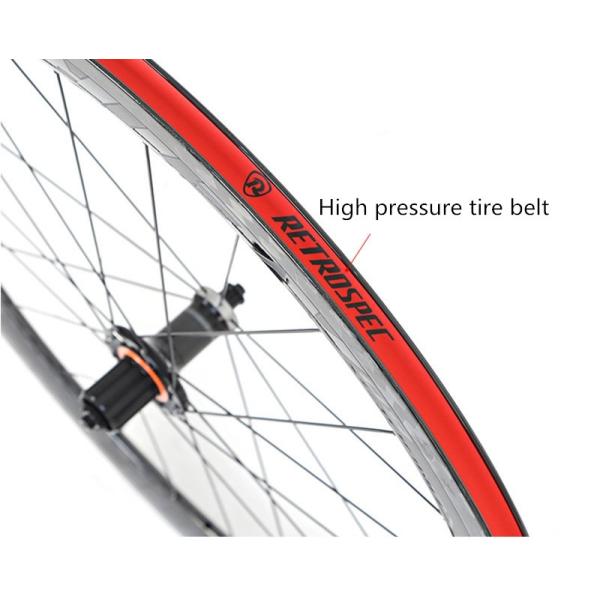 Быстрый выпуск Wheelset велосипеда дороги углерода RETROSPEC 700C с тормозом c