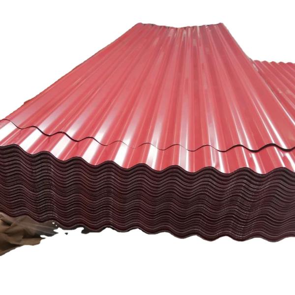 Colored  4 X 8 Corrugated Metal Panels 0.12-6mm