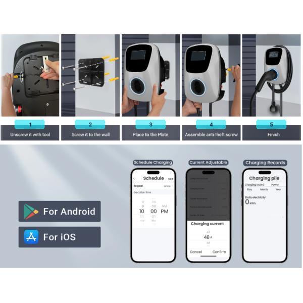 CCS Combo 2 EV CCS2 Adaptor Type-C USB Cable Adapter for Fast Charging -25°C 55°C