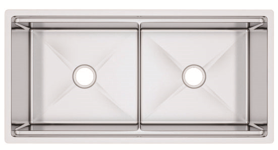 Кухонные раковины нержавеющей стали 40 дюймов роскошные, кухонная раковина Драйнер двойника Ундермоунт