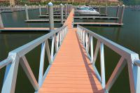Capacidad de carga de 300 kg/m2 de aluminio de aleación de puente flotante pasarela de paso Pontoon para la promoción del muelle de la marina