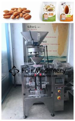 2.5Kw café Bean Packing Machine, máquina de embalagem da amêndoa do PLC 50Bag/min