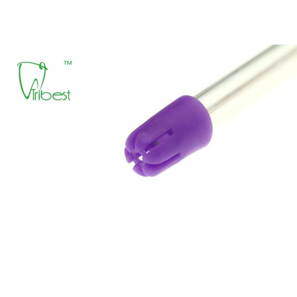 PVC Dental Disposable Saliva Ejector Clear Body Colorful Tip