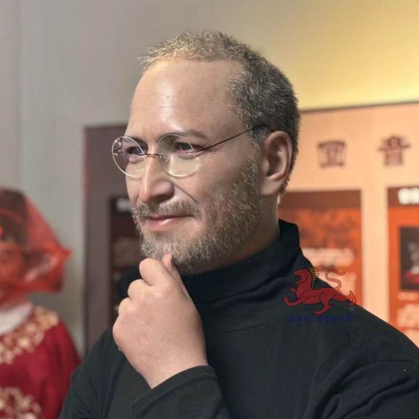 Realistic Lifesize Custom Celebrity Silicone Statue Wax Figure For Sale