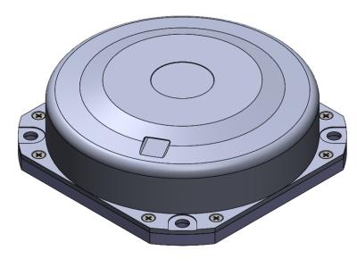 Single-Axis Fiber Optic Gyroscope S-F120H Constant Temperature -50 C -75 C Precision Zero Bias Repeatability ≤0.001