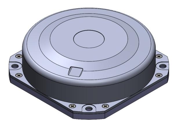 Single-Axis Fiber Optic Gyroscope S-F120H Constant Temperature -50 C -75 C Precision Zero Bias Repeatability ≤0.001