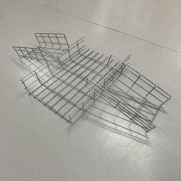 Network Lan Cable Tray Wall Mounted 4 Inches Width  Cable Management Solution