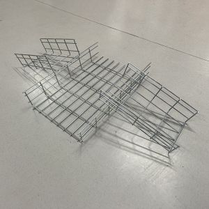 Wall Mounted HDG B Line Basket Tray Fire Resistant 100x100 For Data Center