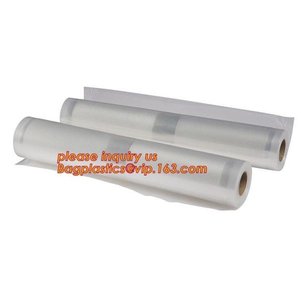 Выбивая Resealable сумки еды вакуума для влаги Rolls полиэтиленового пакета хранения еды вакуума текстуры домочадца эко- дружелюбной