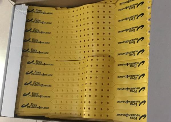 Soft NFC RFID PVC pulseira à prova d'água 13,56mhz descartável para parque aquático