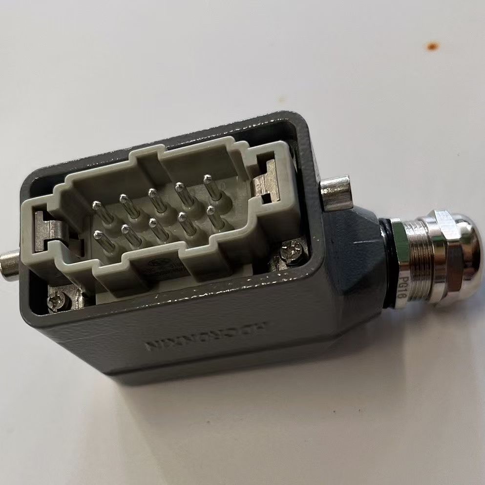 Tongming M12 Socket Threaded Quick Connector Rectangular Dummy Plug for Car Mounted Pump Remote Control Connector China (Hunan)