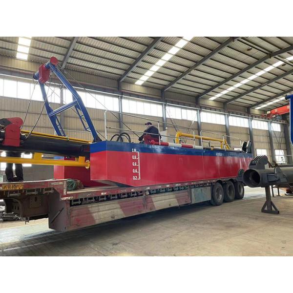 WN200 Cutter Suction Dredger с красным цветом для дноуборочной работы