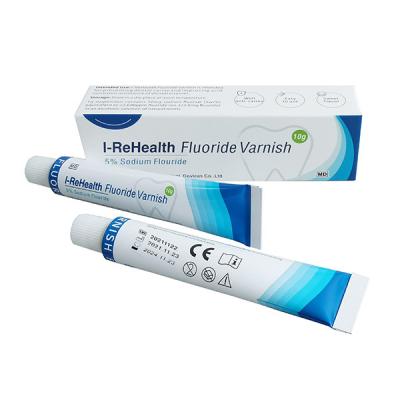 O fluoreto de secagem rápido de 10 segundos enverniza o sabor de Tastey para pediatra