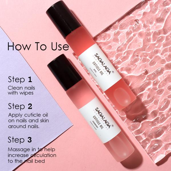 Healthy Formulate Private Label Cuticle Oil Pen for Nails Organic Oil and Rollerball Format