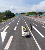 Rendre le marquage de la route facile avec de la peinture thermoplastique durable et de haute visibilité pour les lignes de circulation