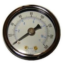 空気圧縮機デジタルPressuaugesの液体の満たされた圧力計