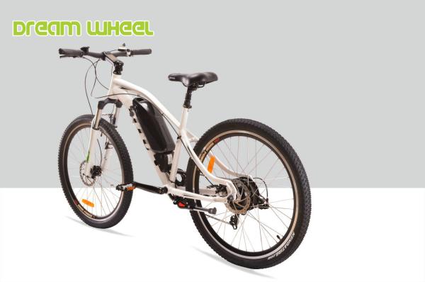 7 Speed 27.5 Electric Mountain Bicycle , 36V 10.4Ah Battery Operated Mountain Bikes