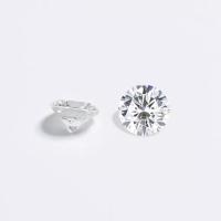 3.0ct-3.5ct CVD synthétique cultivé en laboratoire Diamant en forme ronde VS-VVS IGI Certifié Cœurs et flèches