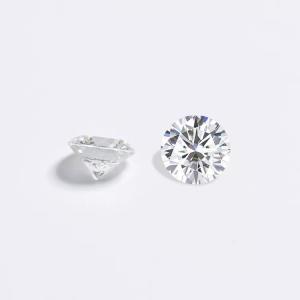 HPHT Round Shaped Loose Lab Grown Diamonds Necklaces Rings Decorations