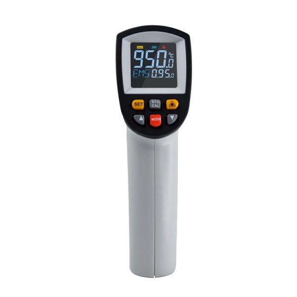 Plastic LCD Baby Non Contact Forehead Infrared Thermometer