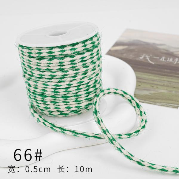 Рождественская коричневая ленточка из лопатки 5 мм-45 мм