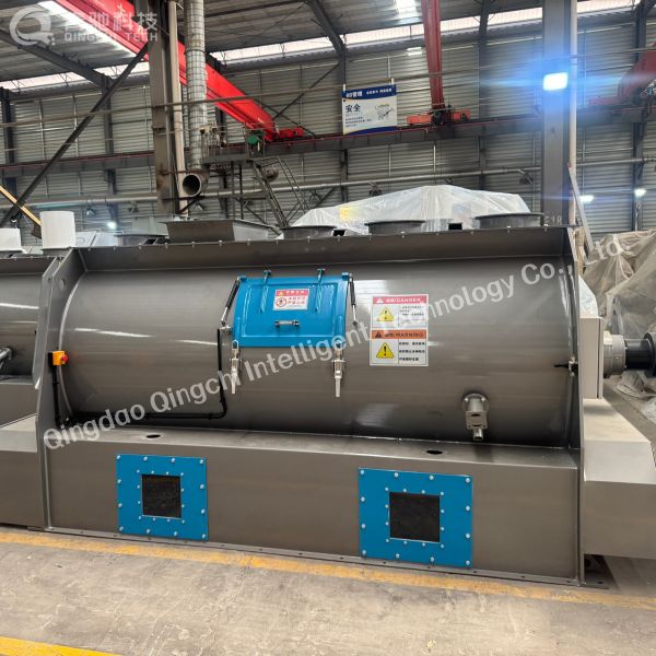 Mixing Granulator Tilting Plough Mixer 500-3000kg/Batch Twin Shaft Agravic Mixer