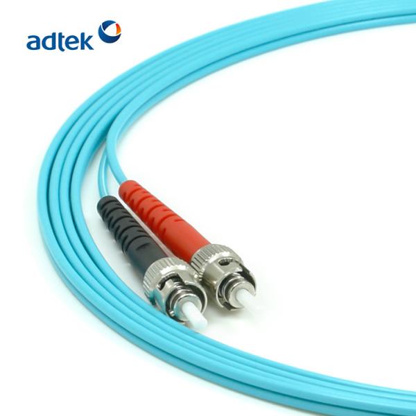 Duplex OM3 Multimode Fiber Patch Cord LC ST Fiber Cable Optical Jumper
