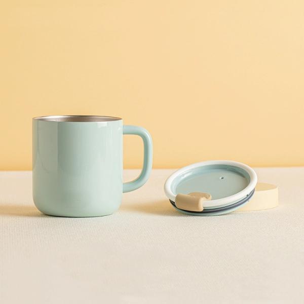 Coffee Mugs Office Table Top Tea Cup Birthday Gift 420ML with Lid Heat Preservation